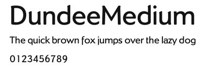 DundeeMedium Preview