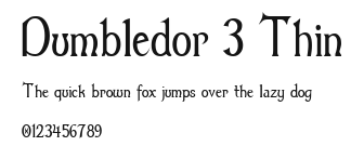 Dumbledor 3 Thin Preview
