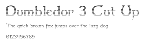 Dumbledor 3 Cut Up Preview