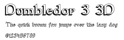 Dumbledor 3 3D Preview
