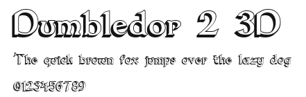 Dumbledor 2 3D Preview