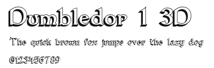 Dumbledor 1 3D Preview