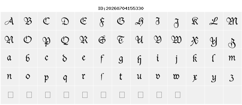 Character Map