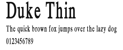 Duke Thin Preview