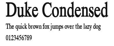 Duke Condensed Preview