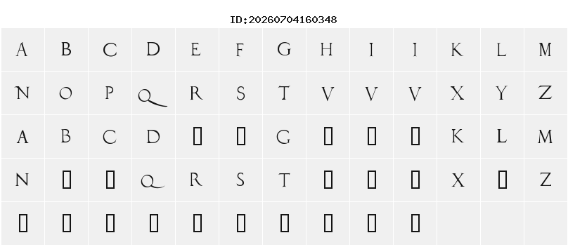 Character Map