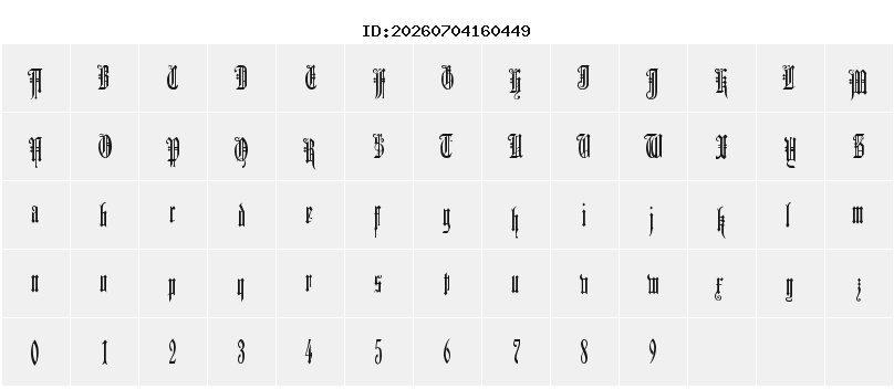 Character Map
