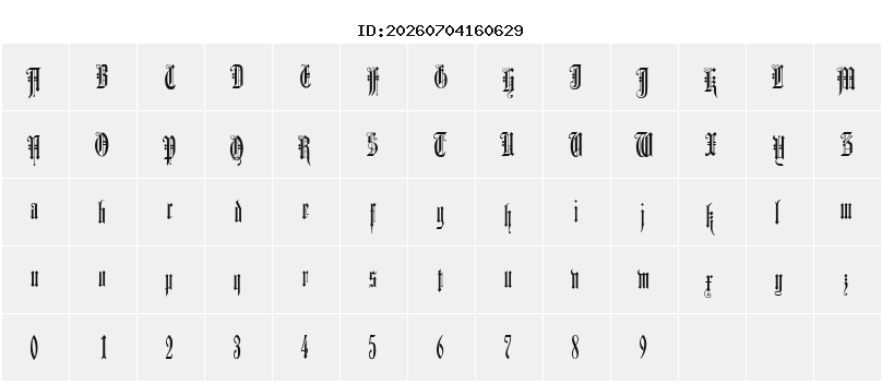 Character Map