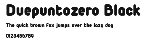 Duepuntozero Black Preview
