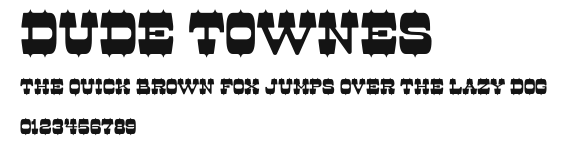 Dude Townes Preview