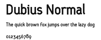 Dubius Normal Preview