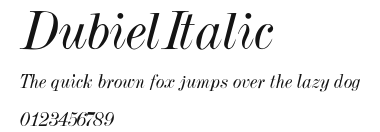DubielItalic Preview