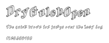 DryGulchOpen Preview