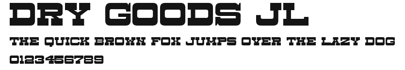 Dry Goods JL Preview