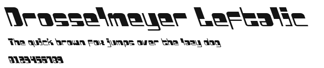 Drosselmeyer Leftalic Preview