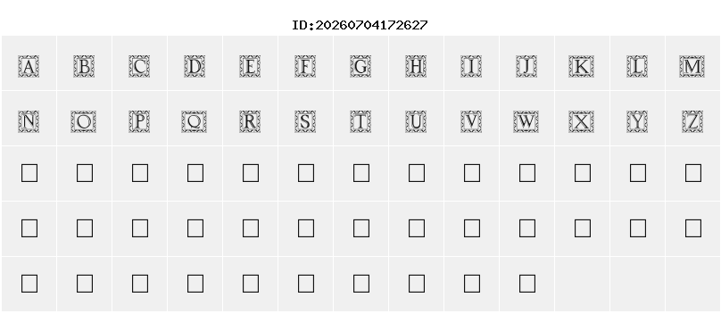 Character Map