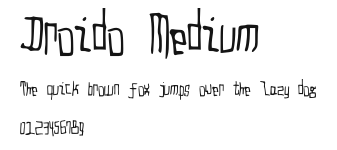 Droido Medium Preview