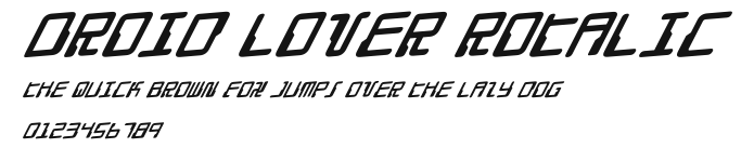 Droid Lover Rotalic Preview