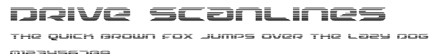 Drive Scanlines Preview