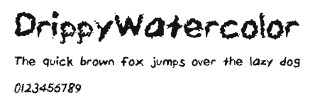 DrippyWatercolor Preview
