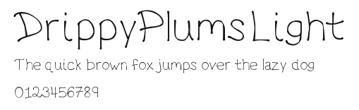 DrippyPlumsLight Preview