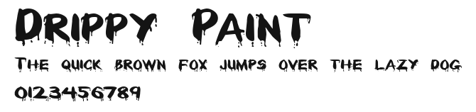 Drippy Paint Preview