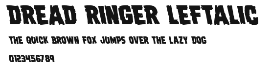Dread Ringer Leftalic Preview