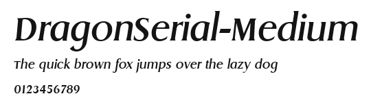 DragonSerial-Medium Preview