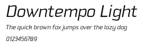 Downtempo Light Preview