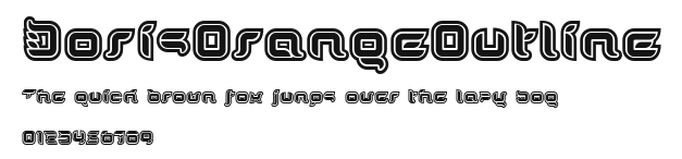 DorisOrangeOutline Preview
