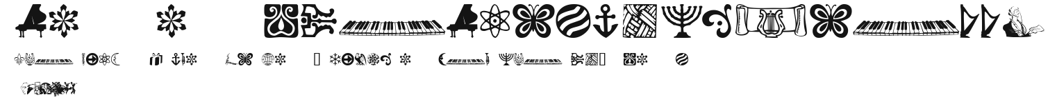 DoodleDingbatsOneSSK Preview