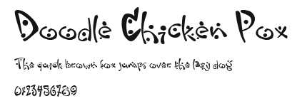 Doodle Chicken Pox Preview