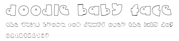 Doodle Baby Face Preview