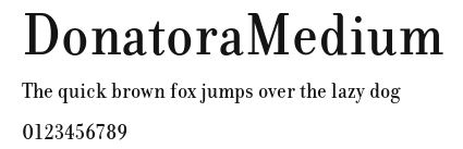 DonatoraMedium Preview