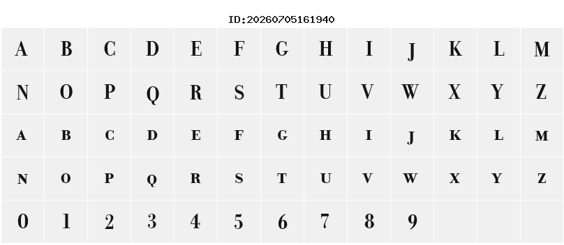 Character Map
