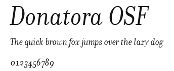 Donatora OSF Preview
