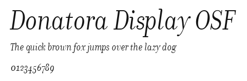 Donatora Display OSF Preview
