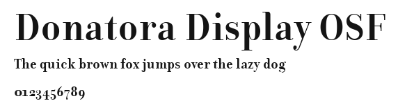 Donatora Display OSF Preview