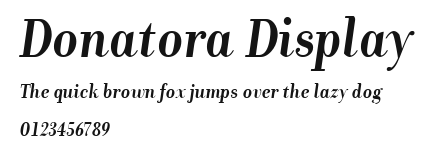 Donatora Display Preview