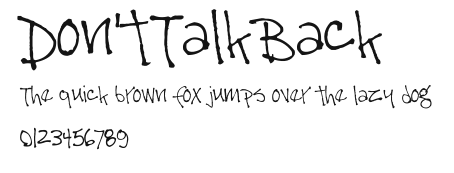 Don'tTalkBack Preview