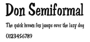 Don Semiformal Preview