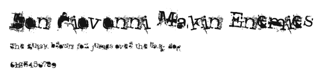 Don Giovonni Makin Enemies Preview