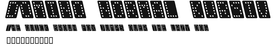 Domino normal kursiv Preview
