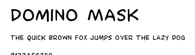 Domino Mask Preview