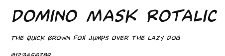 Domino Mask Rotalic Preview