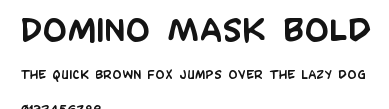 Domino Mask Bold Preview
