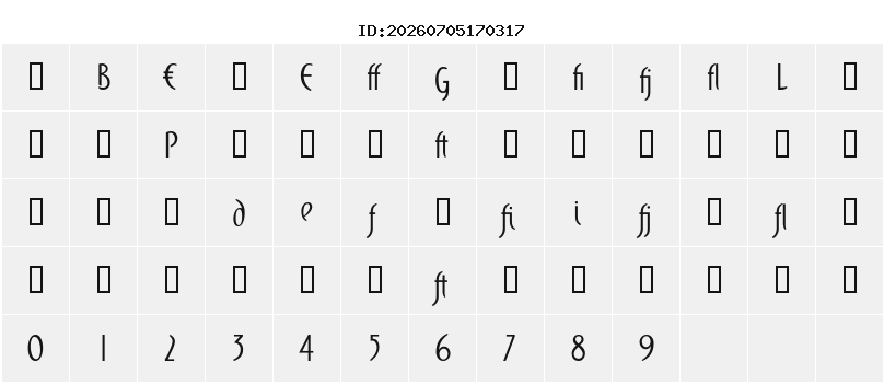 Character Map