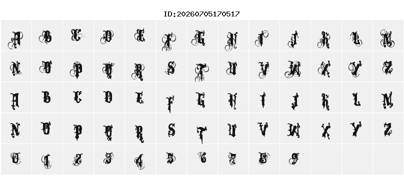 Character Map