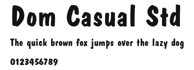 Dom Casual Std Preview