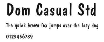 Dom Casual Std Preview